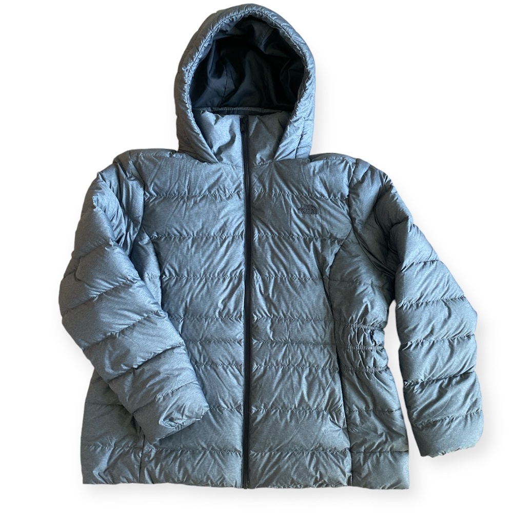 The North Face Puffer Gray Womens Jacket